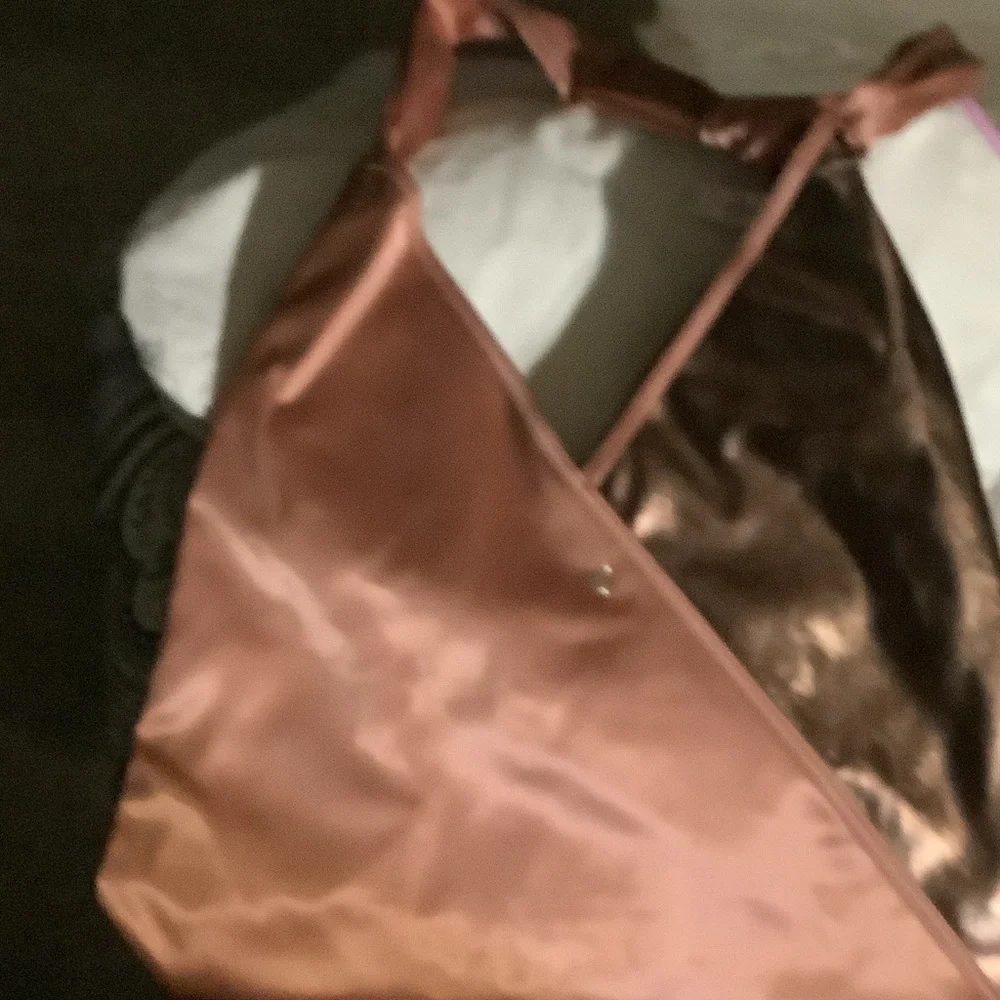 NWT Victoria's Secret Bronze and Pink Hobo Bag